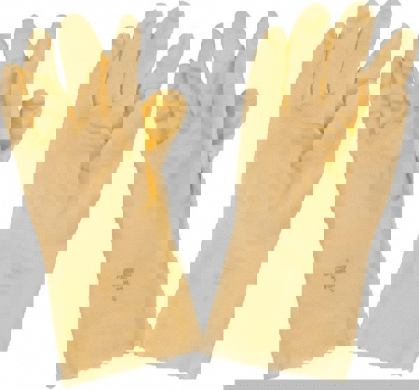 Series 88-394 Chemical Resistant Gloves: Size Large, 20.00 Thick, Latex, Unsupported,